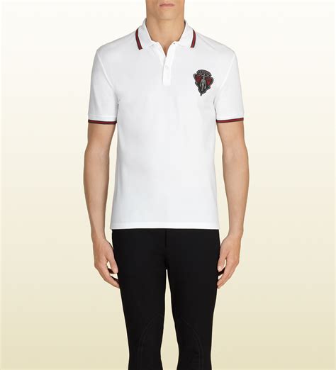 gucci saldi uomo polo|gucci black and white shirts.